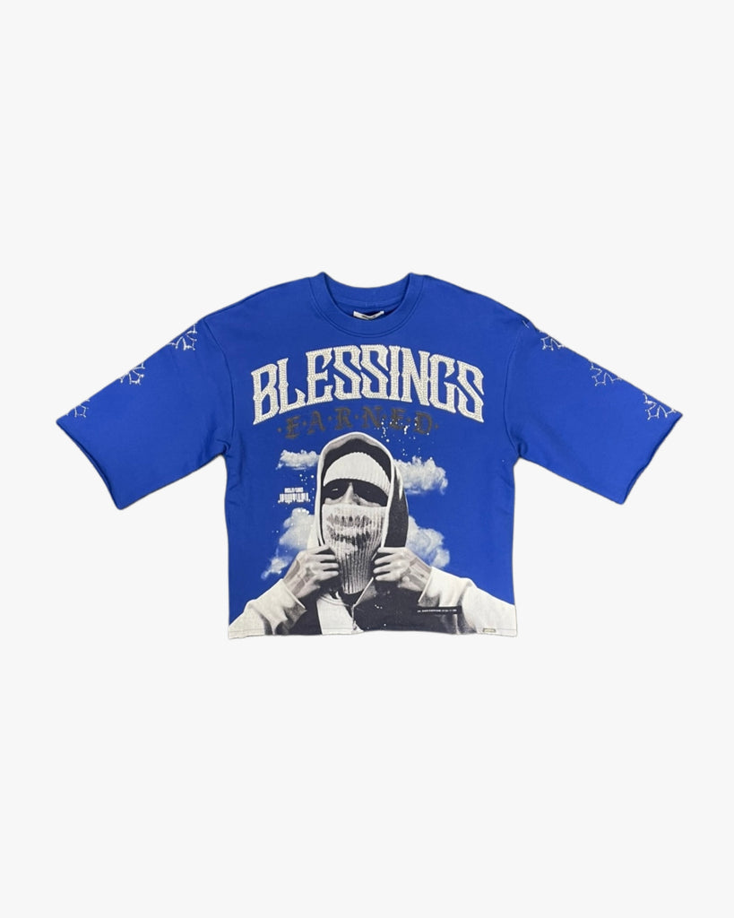 Blessings Earned Cropped Tee