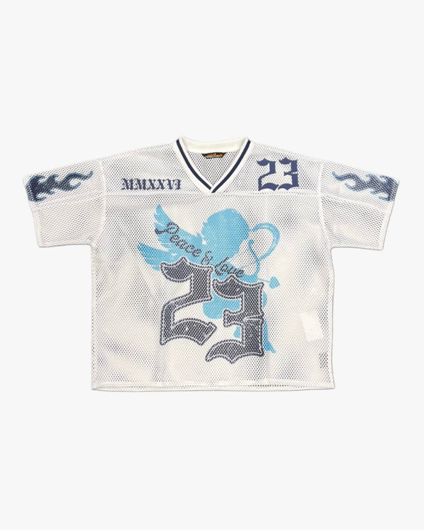 Peace & Love Cropped Jersey
