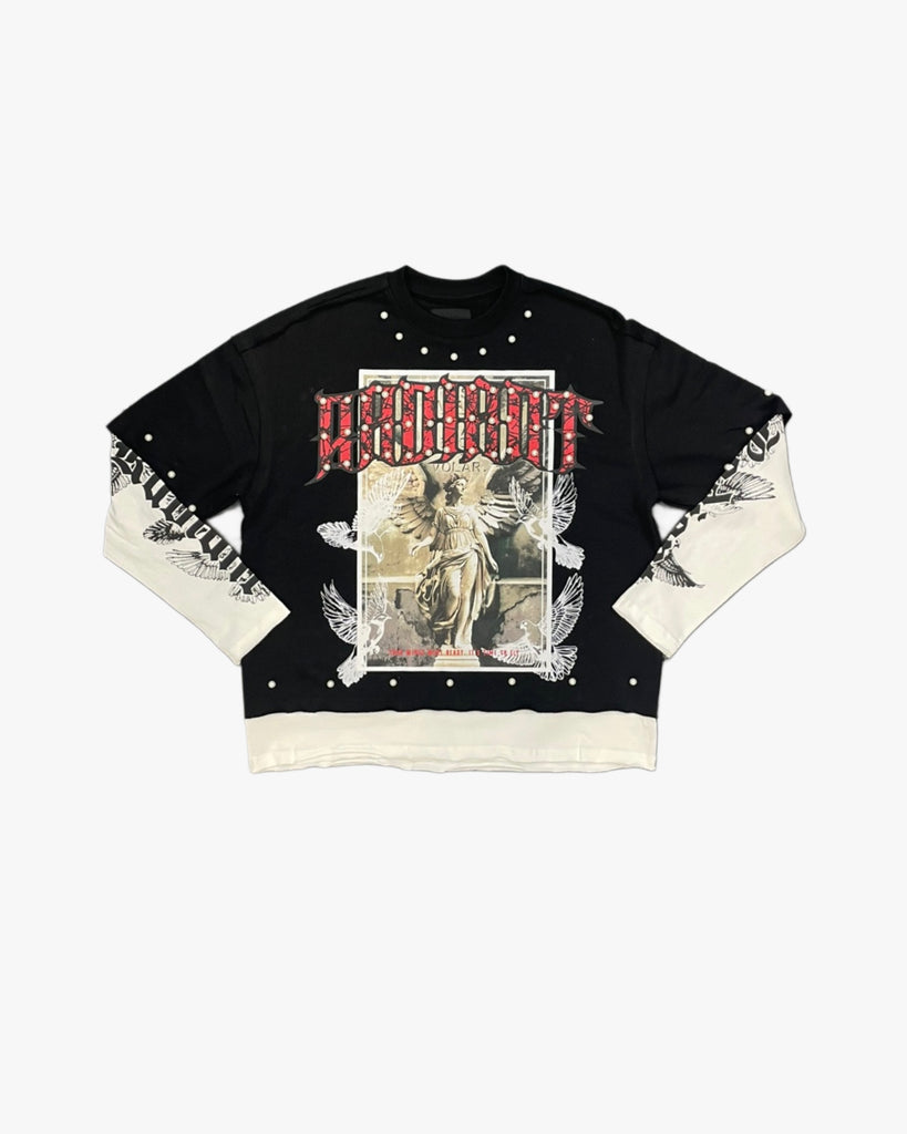 Radiant Cropped Crewneck