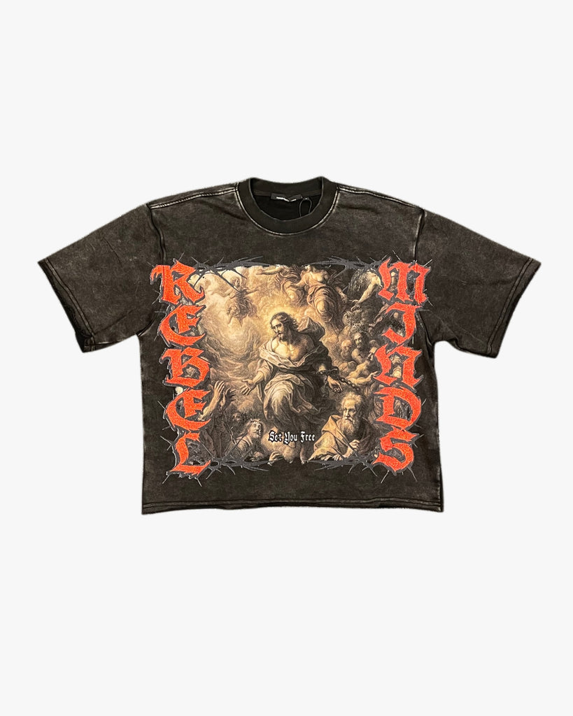 Set You Free Jesus Cropped Tee