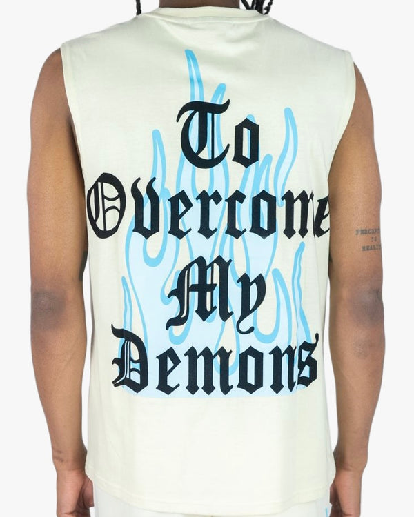 Overcome Sleeveless Graphic Tee