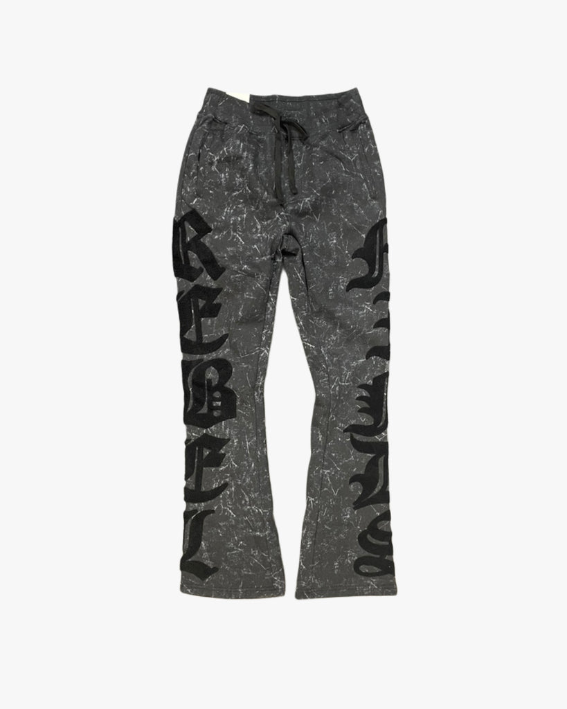 Cracked Rebel Stacked Joggers
