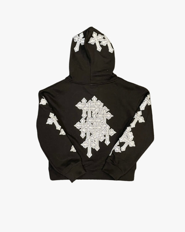 Crosses Crystalized Hoodie