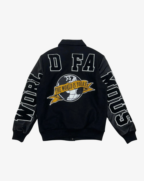 8ighth Dstrkt Kids World Famous Varsity Jacket