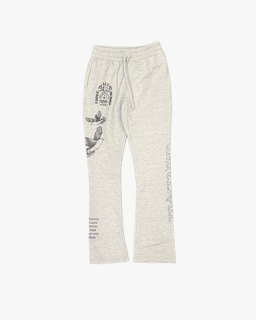 Above All Beings Stacked Joggers