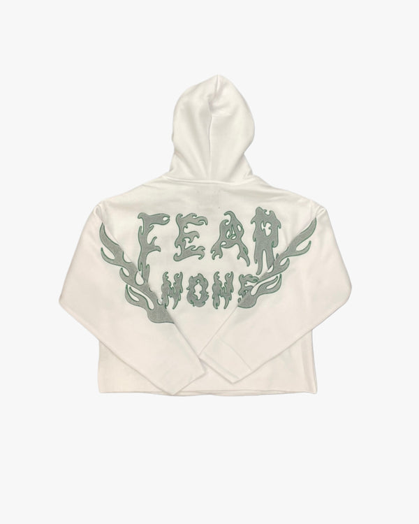 Fear None Cropped Hoodie
