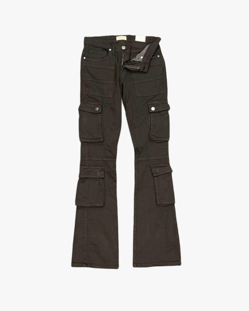 Blind Trust Lined Cargo Stack Jeans