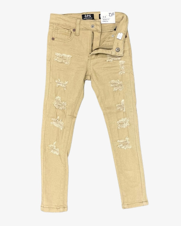 Distressed Toddlers Skinny Jeans