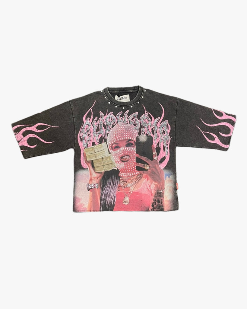 In the Clouds Cropped Tee