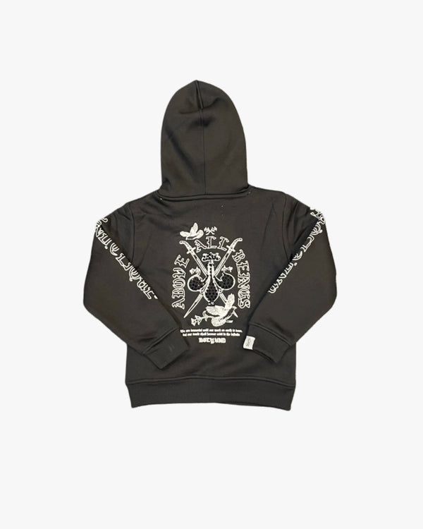 HGLY UND Above All Toddler Zip Hoodie