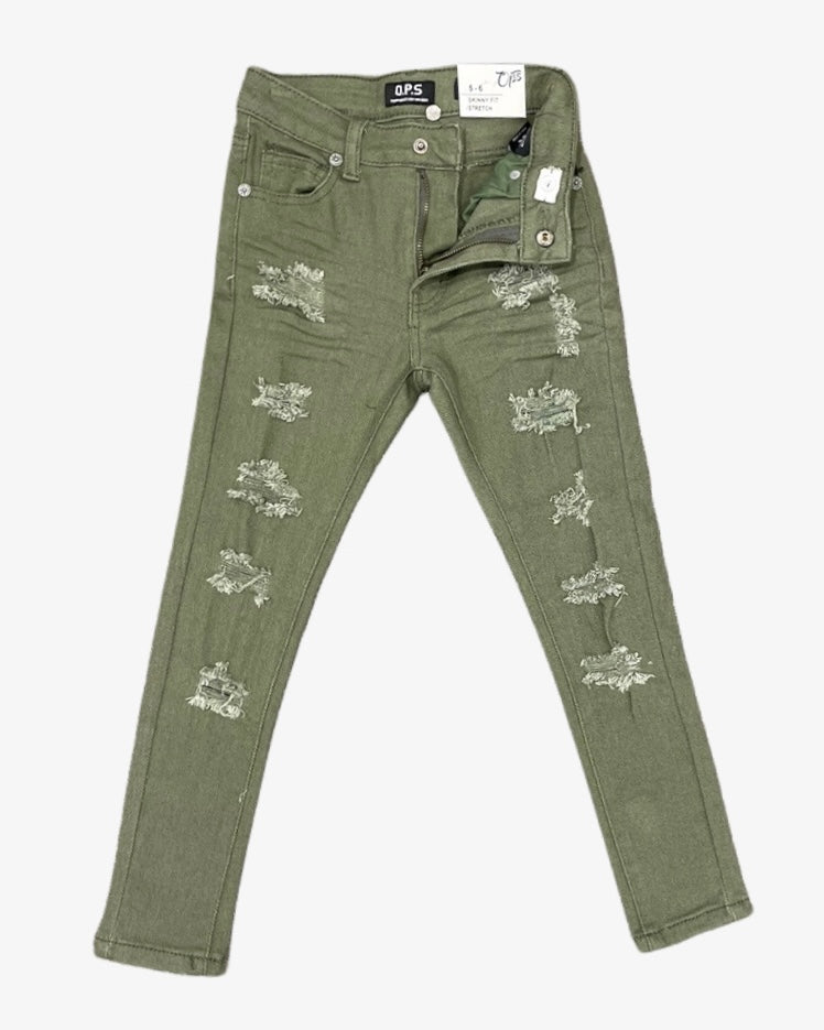 Distressed Toddlers Skinny Jeans