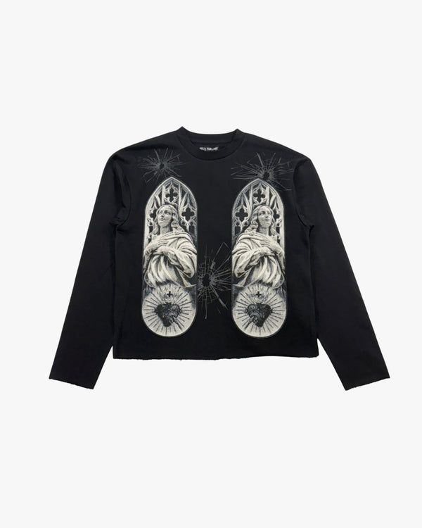 Angels Crop Crewneck