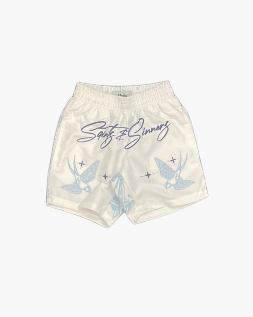 Toddler Saints & Sinners Graphic Shorts