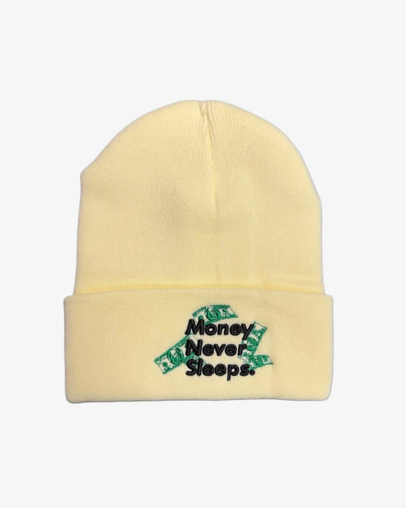 Money Never Sleeps Beanie