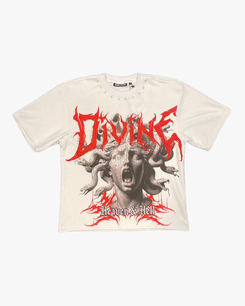 Divine Medusa Cropped Tee