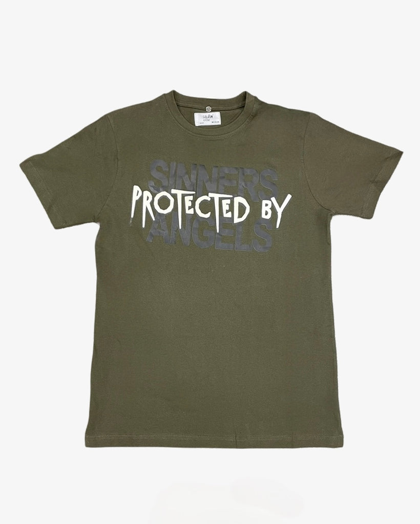 Sinners Protected by Angels Kids Tee