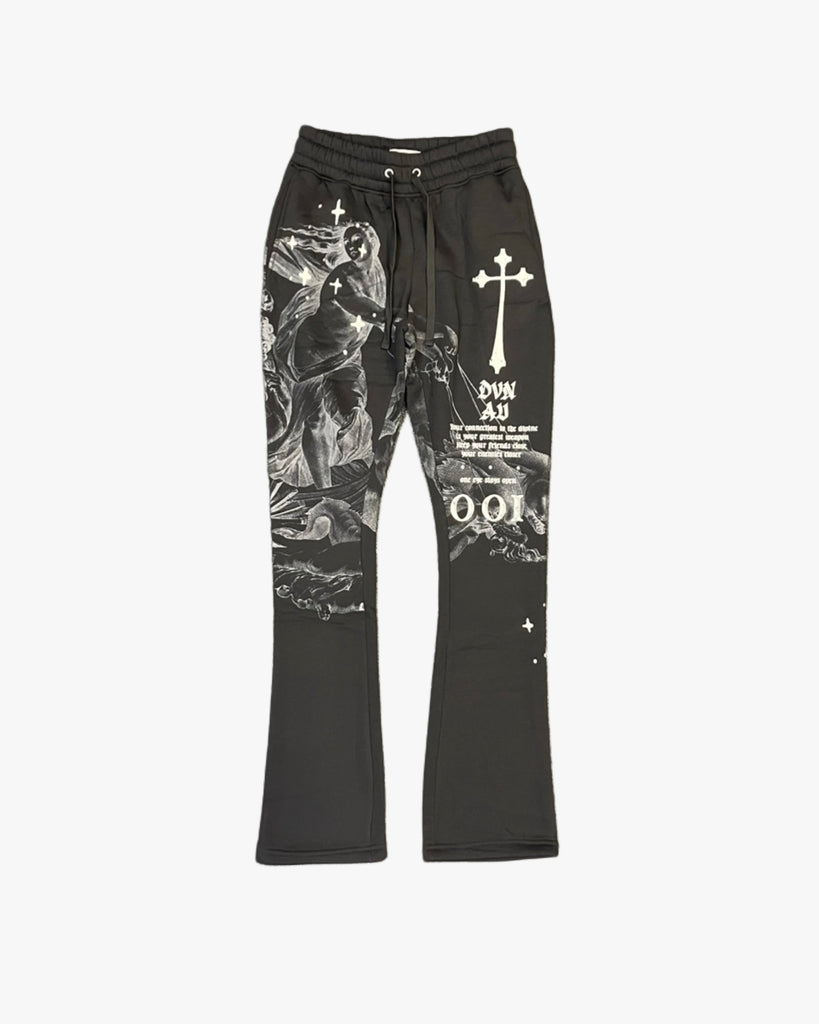 Divine Aura Stacked Joggers