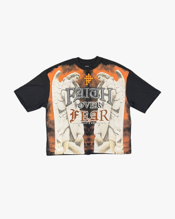 Faith Over Fear Cropped Tee