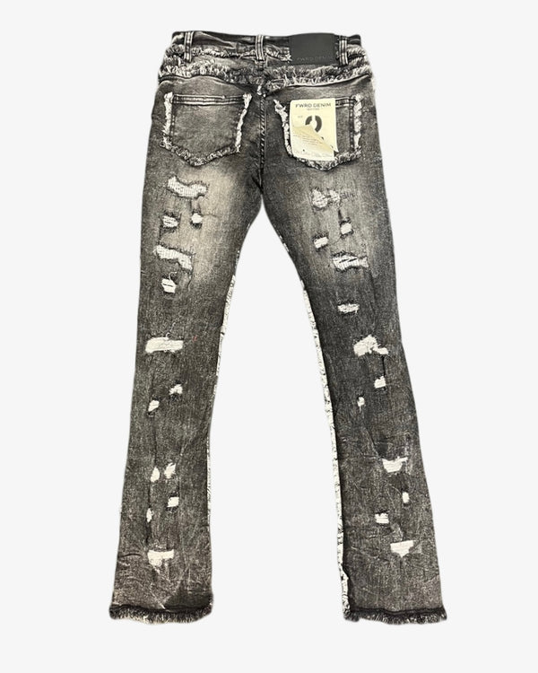 No End Kids Stacked Jeans