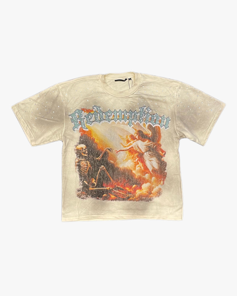 Redemption Rhinestone Cropped Tee