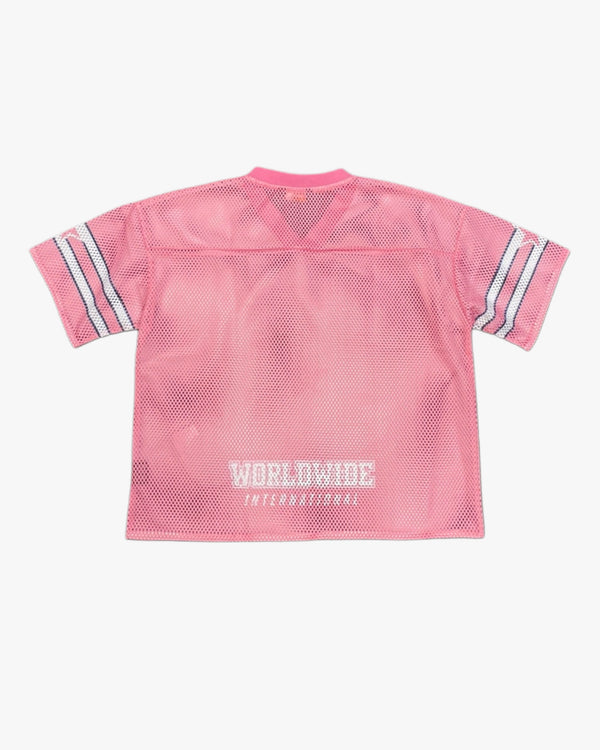 Athletic Oversized Cropped Jersey