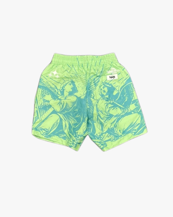 Kids Saints & Sinners Graphic Shorts