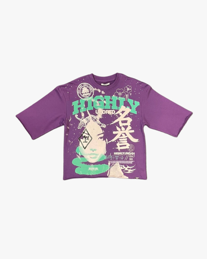 Face Tiger Cropped Tee