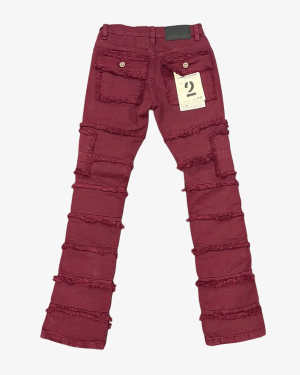 Layered Kids Stacked Jeans