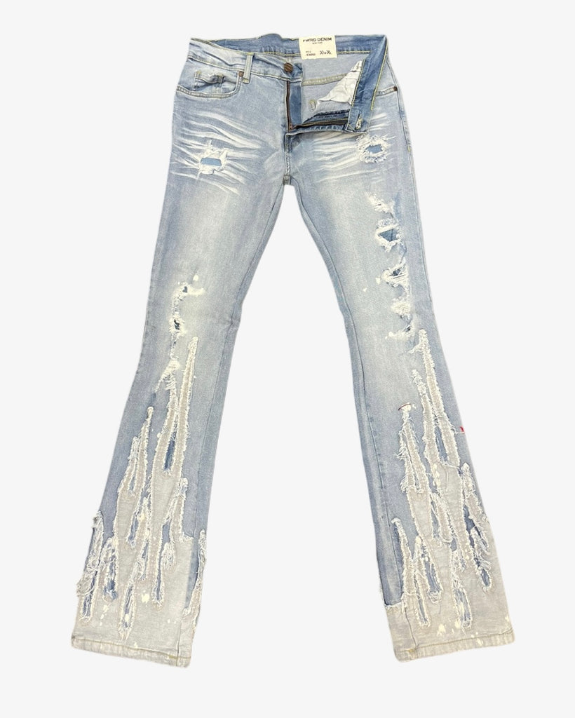 Flaming Stacked Jeans