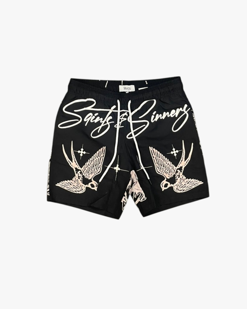 Saints & Sinners Graphic Shorts
