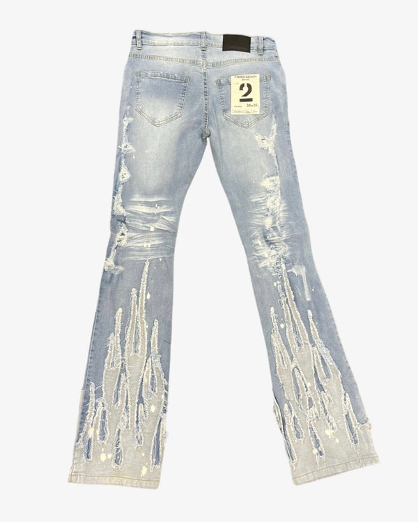 Flaming Stacked Jeans