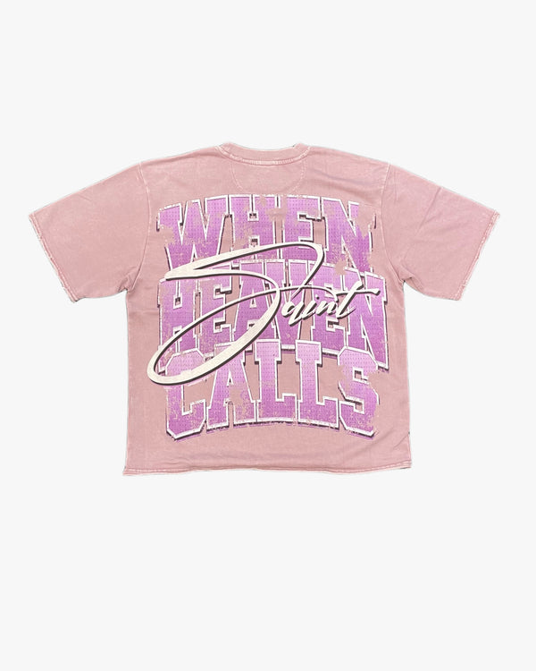 Basketball Faded Rhinestone Cropped Tee