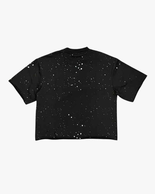 Alien Rhinestone Cropped Tee