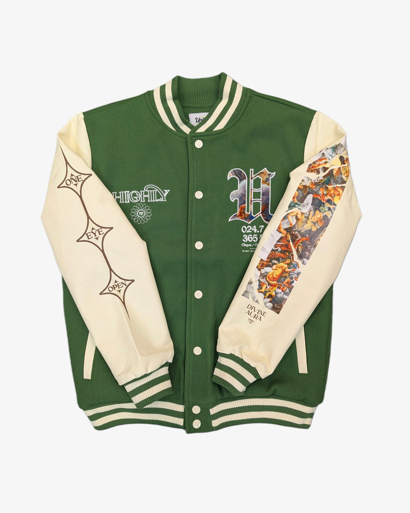 Divine Turn Varsity Jacket