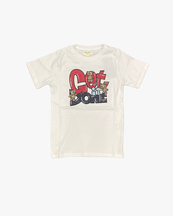 Get it Done Rhinestone Kids Tee