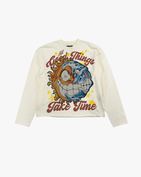 Sun & Moon Crop Crewneck