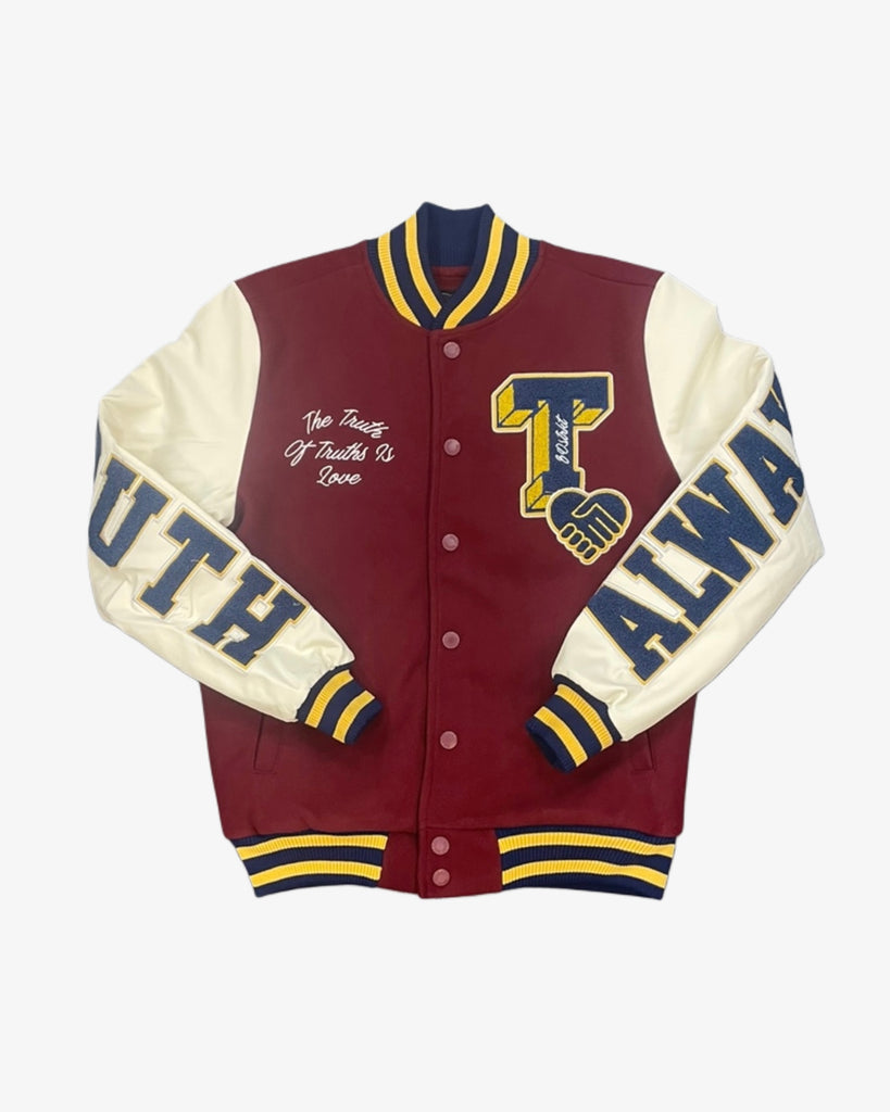 8ighth Dstrkt Mens Truth Varsity Jacket