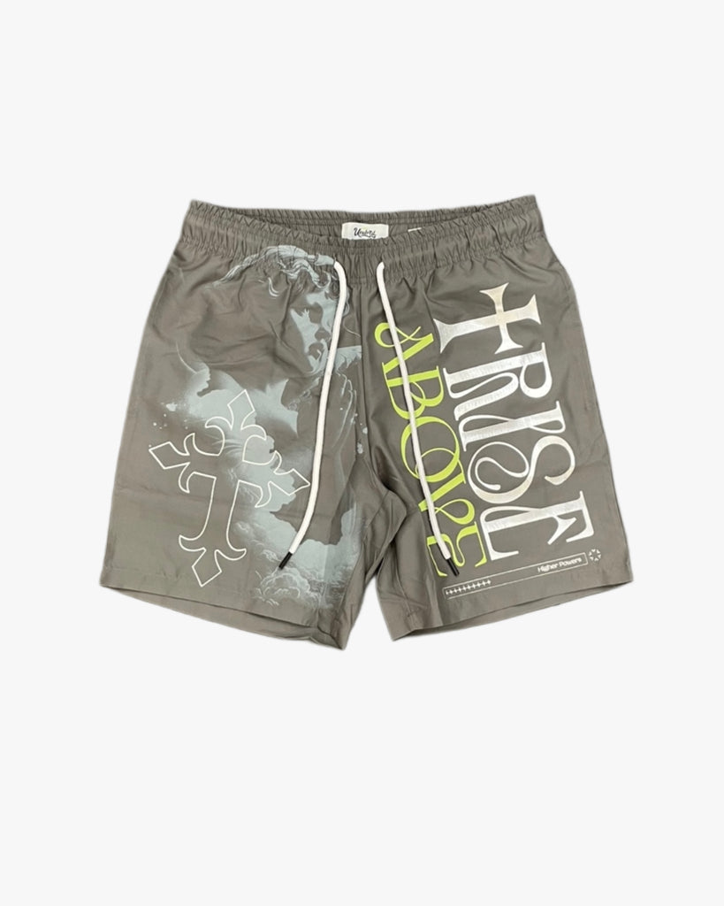 Rise Above Graphic Shorts