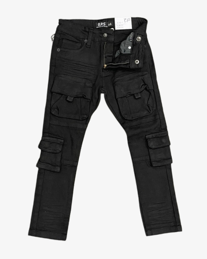 Fray Toddler Cargo Pants