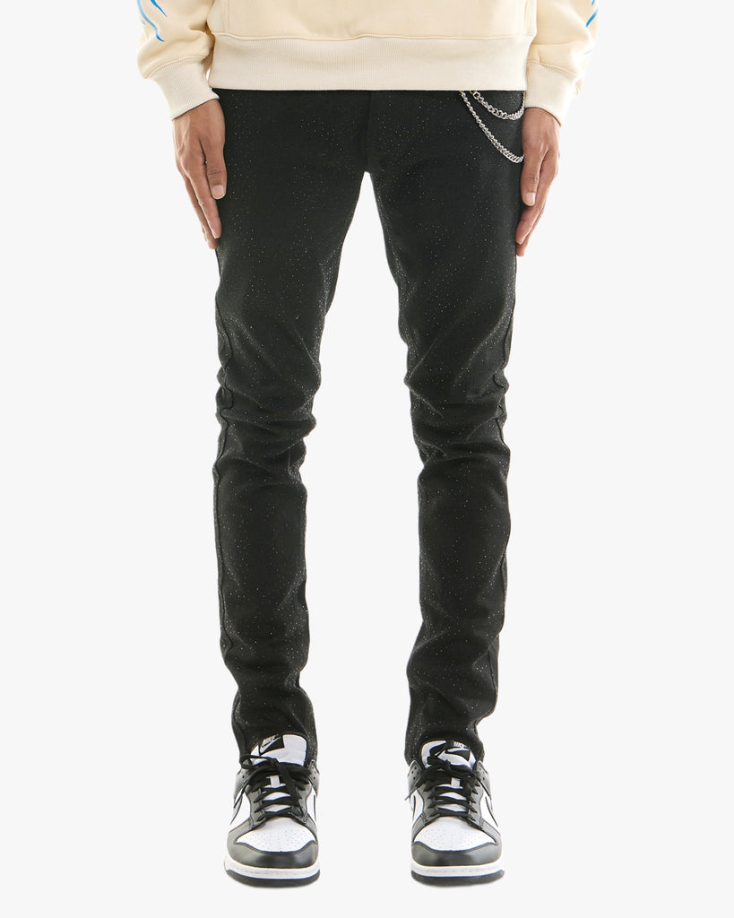 KDNK Rhinestone Skinny Pants