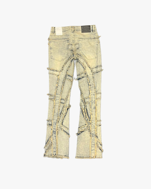 Web Stitch Stack Jeans