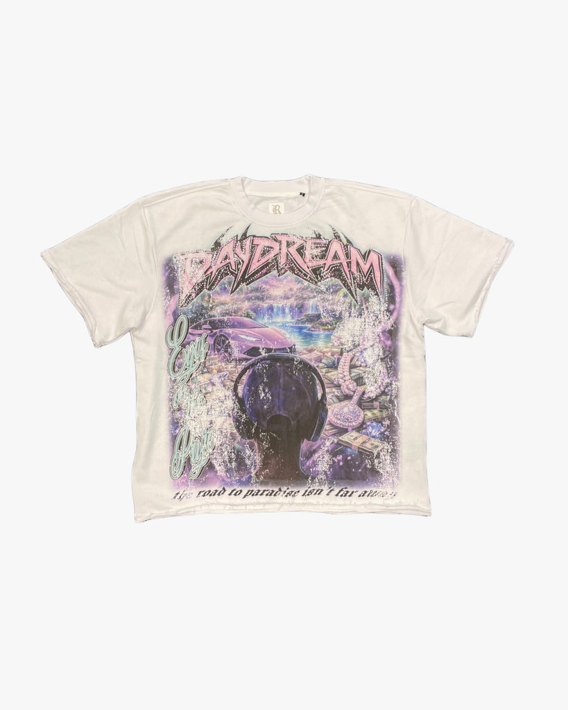 Daydream Rhinestone Cropped Tee