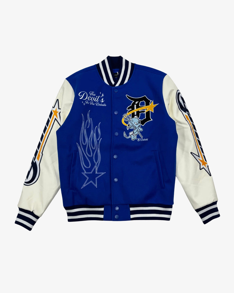 8ighth Dstrkt Mens Devils Varsity Jacket