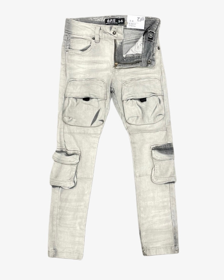 Fray Toddler Cargo Pants