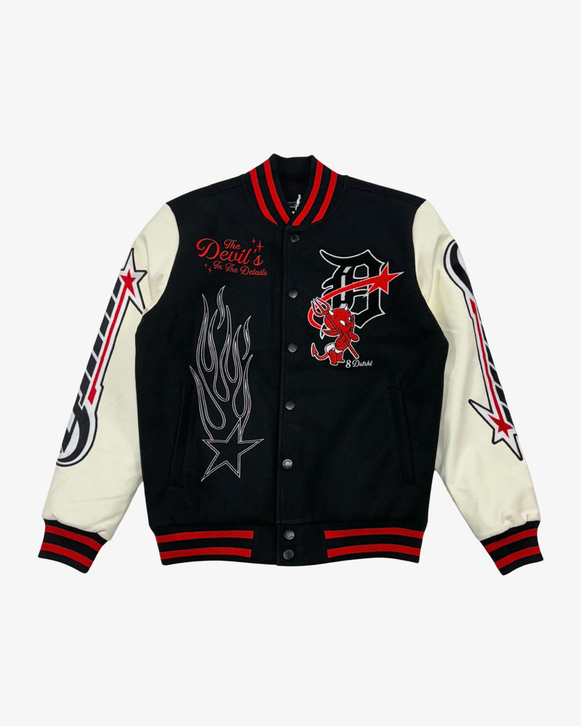 8ighth Dstrkt Mens Devils Varsity Jacket