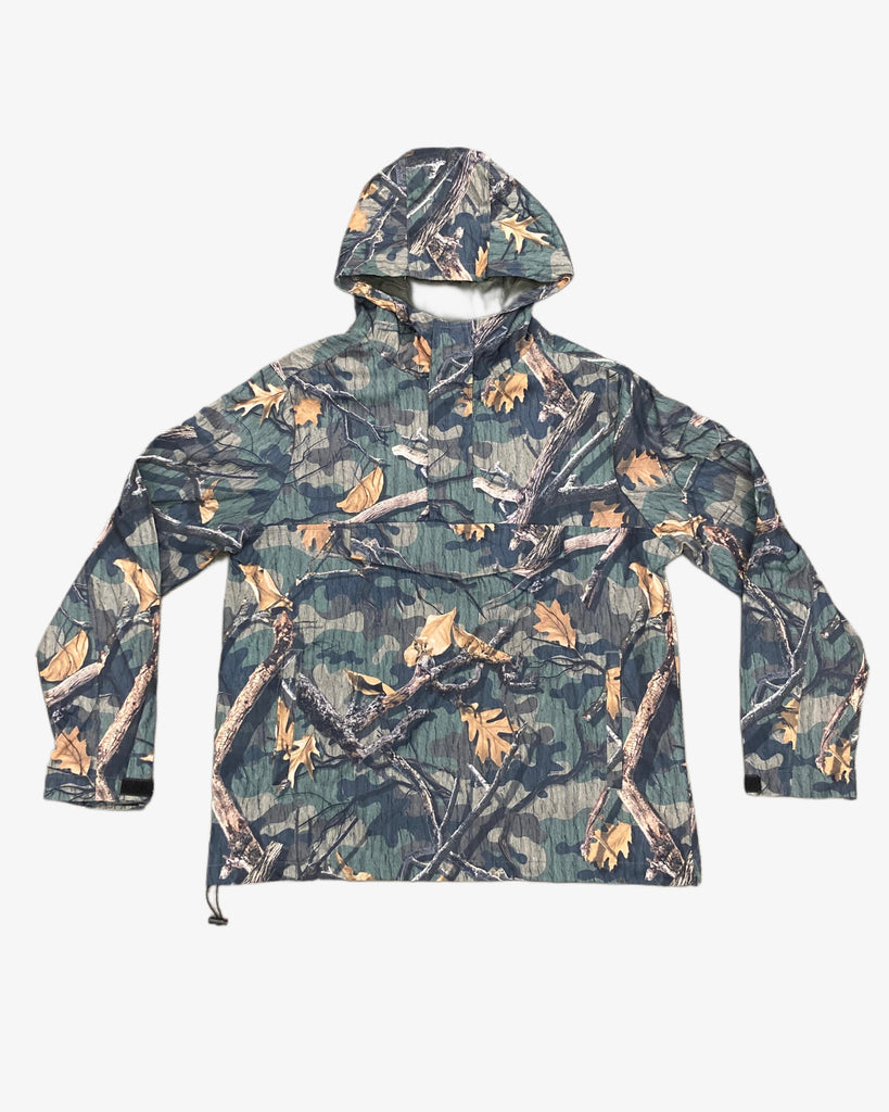 Camo Hooded Pullover Jacket