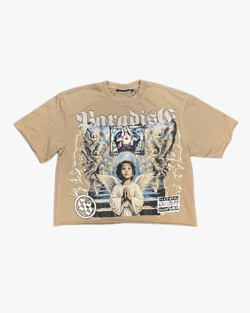 Paradise Angel Cropped Tee