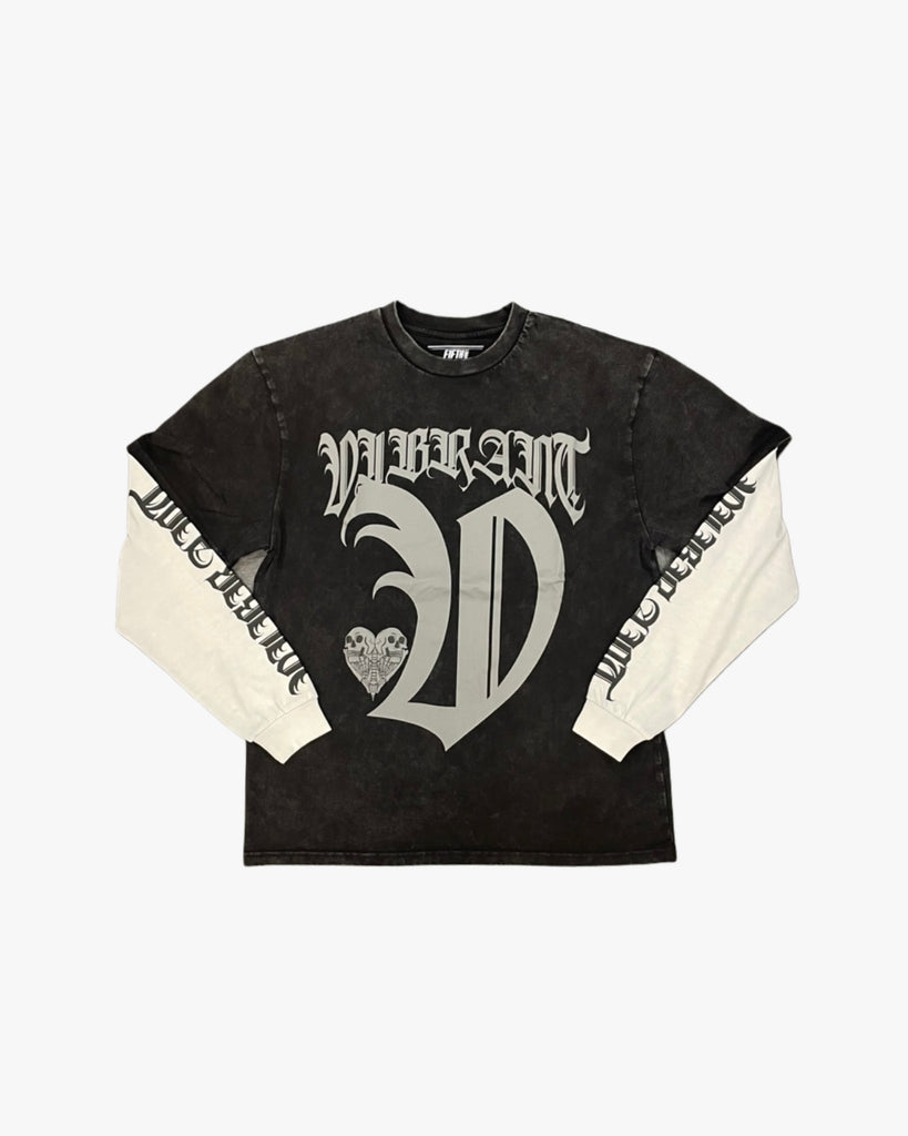 Vibrant Crop Heavyweight Crewneck