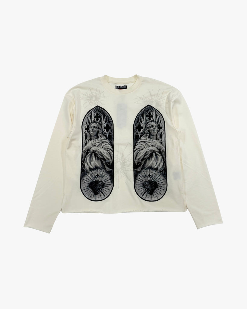 Angels Crop Crewneck