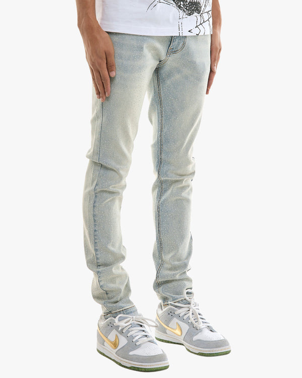 KDNK Basic Rhinestone Jeans
